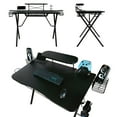 Atlantic Professional Gaming Desk Pro with Builtin Storage, Metal