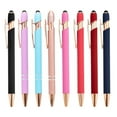 thumbnail image 4 of Clearance Sale!12 Pack Rose Gold Ballpoint Pen With Stylus Tip 1.0 Mm Smooth Writing Pens Stylus Pens For Screens 1Ml,Gold Office Cabinet, 4 of 6