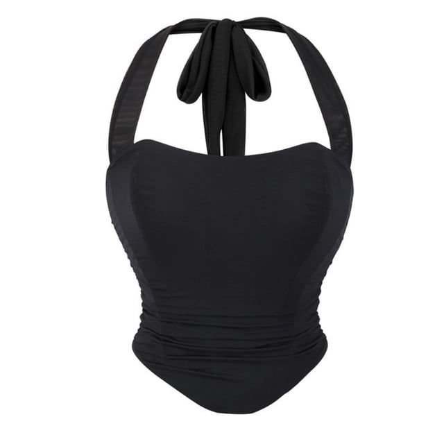 RXMEKW Ceinture Corset à Paillettes pour Femmes, sous-Poitrine Gainante pour Femmes, Polyester, Longueur Régulière