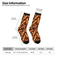 thumbnail image 2 of Pofeuu Peanuts2 Print Crew Socks, Adult Running Hiking Socks for Youth and Adult, 2 of 6