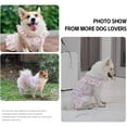 thumbnail image 6 of UOSIA Dog Dresses for Large Dogs Girl Cute Floral Puppy Dresses Pet Cat Princess Costume,5XL,Pink, 6 of 6