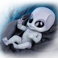 thumbnail image 3 of Muñecas de bebé extraterrestres realistas de 14 pulgadas, lindas, de silicona, de piel azul y gris, juguetes para bebés renacidos, 3 of 6