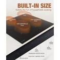 thumbnail image 2 of 30" Induction Cooktop, 4 Burner Cooktop, 7000W, Boost Function, (No Plug), 2 of 8