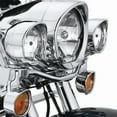 thumbnail image 3 of 4.5'' 7" Headlight Visors Trim Rings Motorcycle Headlamp Frenched Rings Decorate Accessories Universally Fitment, 3 of 14