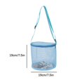 thumbnail image 2 of MesaSe Shell Collecting Bag Shell Bag Seashell Mesh Tote Beach Toy Bag Seashell Sandboxes Sea Shell Bags with Zipper for Storage Seashell Toy Collection, 2 of 14