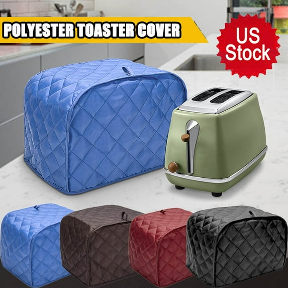 Wacanda Small Appliance Cover Durable Toaster Cover Waterproof Household Kitchen Toaster