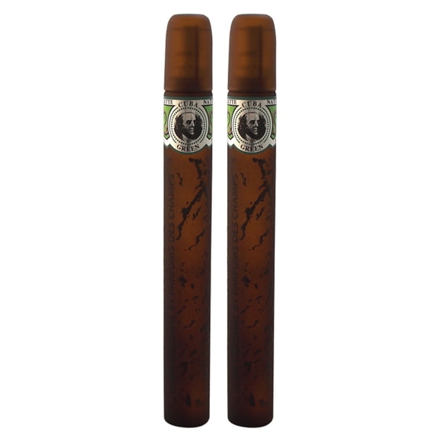 Aerosol EDT Cuba Cuba Green Paquete de 2 1.17 oz