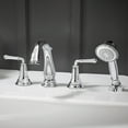 thumbnail image 4 of American Standard Delancey 2-Handle Deck-Mount Roman Tub Faucet with Hand Shower in Polished Chrome, 4 of 7
