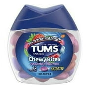 TUMS Chewy Bites Chewable Antacid Tablets 32Ct