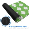 thumbnail image 6 of Impressive Green Groovy Flowers Gaming Mouse Pad - Large 31.5x11.8 inch Non-Slip Base - Combining Office Elegance with Gaming Performance, 6 of 7