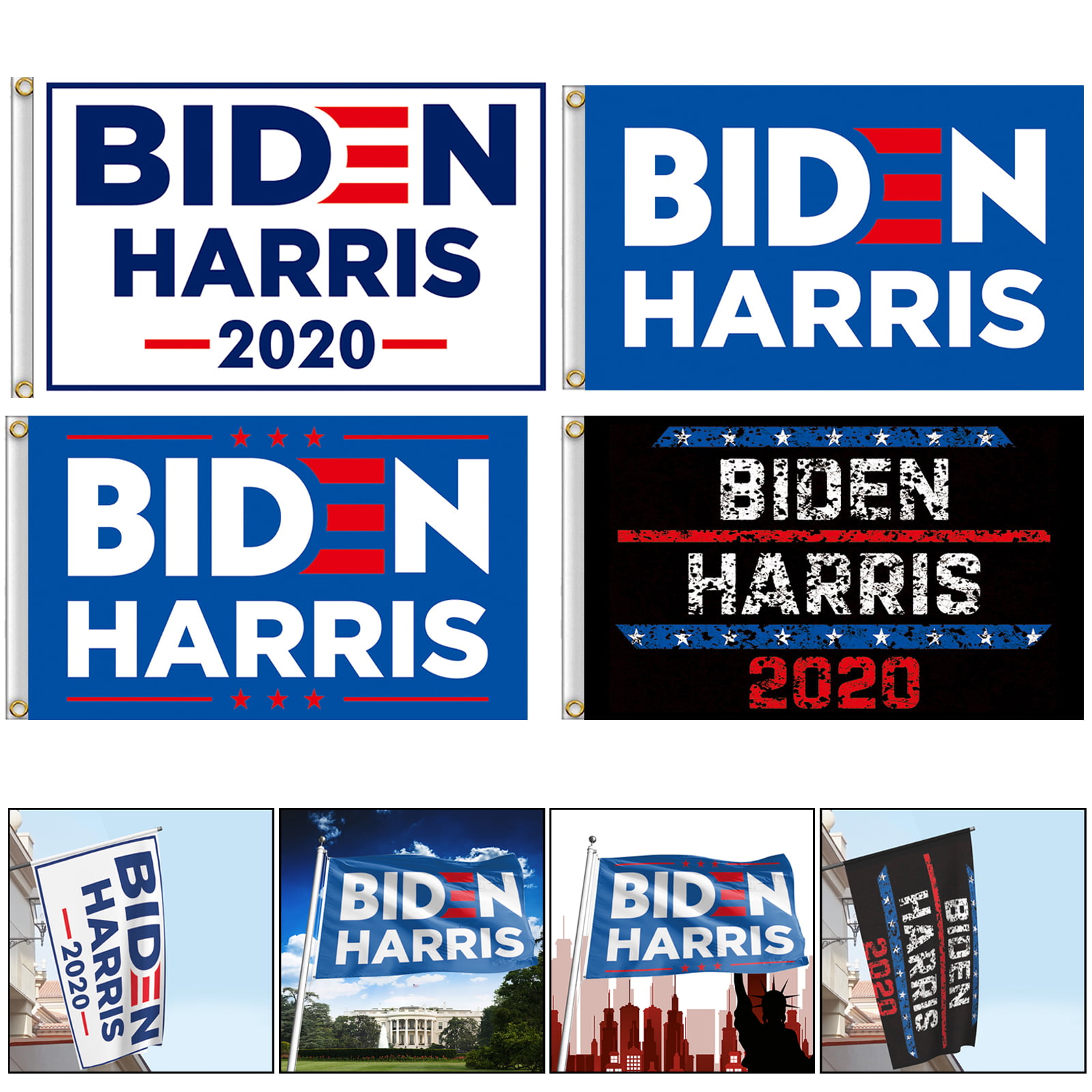 BIDEN HARRIS Flag President 2020  3x5’ Banner Campaign Democrat Kamala Joe bo 