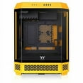 thumbnail image 3 of Thermaltake The Tower 600 Bumblebee Mid Tower Chassis - Mid-tower - Bumblebee - Tempered Glass, SPCC - 2 x 140mm Fan(s) Installed - Mini ITX, Micro ATX, ATX Motherboard Supported - 9 x Fan(s) Suppo..., 3 of 21