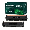 thumbnail image 1 of GALADA 206X W2110X Black Toner Cartridge (NO Chip) Replacement for HP 206X 206A W2110X W2110A Toner Compatible with HP Color Pro MFP M283fdw M283cdw M283 Pro M255dw M255 Printer (2 Black), 1 of 6