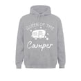 thumbnail image 5 of Reina de la caravana RV Camper Road Trip Camisa Sudadera con capucha DÍA DE AÑO NUEVO Moda Manga Sudadera de manga larga para adultos Capuchas de High Street, 5 of 5