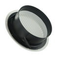 Air Vent Grille Circular Indoor Ventilation Outlet Duct Pipe Cover Cap