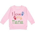 thumbnail image 2 of Inktastic I Love My Nana Toddler Sweatshirt, 2 of 4