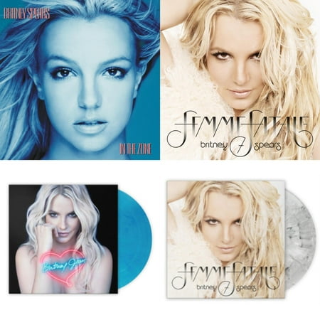 In The Zone & Femme Fatale & Britney Jean (Blue Marbled LP Vinyl/Import) & Femme Fatale (Light Grey Marbled LP Vinyl/Import)