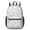 BlackWhite Origami Dinosaurs Tribal, variant on BlackWhite Origami Dinosaurs Tribal 17" Waterproof Oxford School Backpacks for Teens, S-Shape Padded Straps, for School, Travel, Hiking, Camping