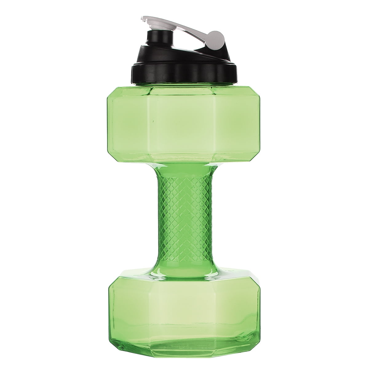2.5L Big Volume Dumbbells Shaped Water Bottle BPA Free Sports Running Gym