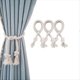 thumbnail image 1 of 4 Piezas de Amarres de Cuerda para Cortinas, Hebillas de Cuerda para Cortinas, Sujetadores de Cortinas Hechos A Mano, Lazos de Cortina Tejidos A Mano de Algodón para Cortinas, 1 of 9