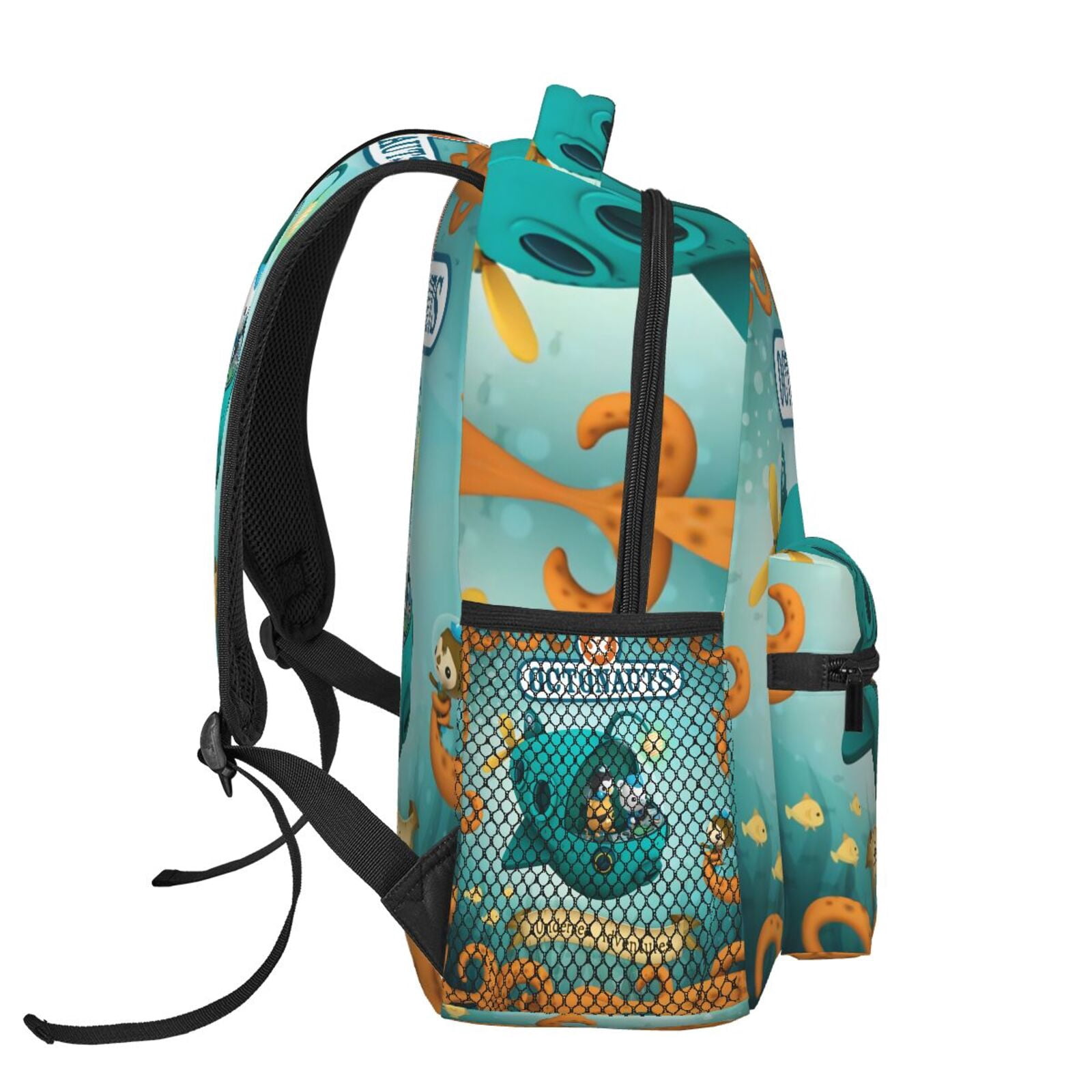 Unisex Cartoon Light Weight Laptop Bags Bookbag Schoolbag Daypack Octonauts (10) Casual Backpack