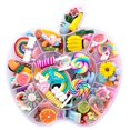 thumbnail image 1 of Not for croc,100pcs Slime Charms,Plastic Flatback Charms and Containers Mixed Candy Cake Sweets Resin Cabochons for DIY Crafts, Scrapbooking, Jewelry Making mix, 1 of 2