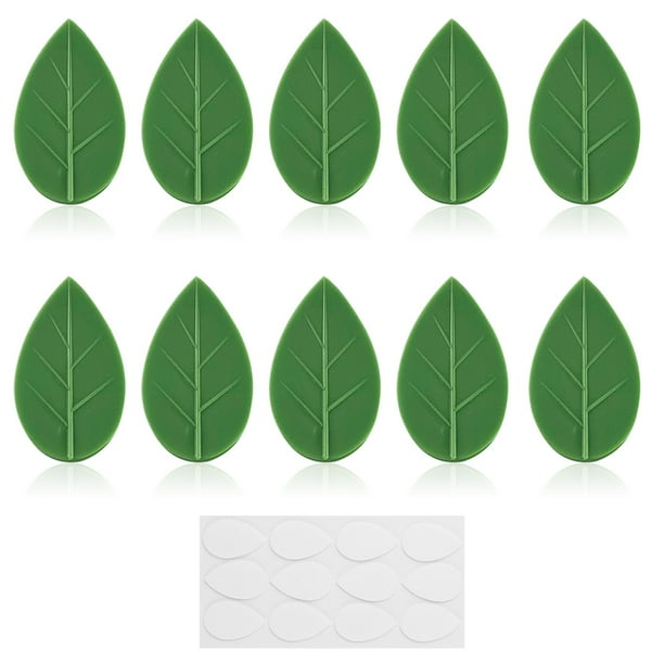Inteprter 10 piezas de abrazaderas para plantas, accesorio para escalar en la pared, soportes de entrenador para interiores, accesorios organizadores de Almacenamiento y organización del hogar Inteprter HA028548-00