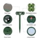 thumbnail image 3 of Repelente Ultrasónico Solar para Mascotas WH-510, Ideal para Jardines y Patios, Sin Químicos ni Radiación, Resistente al Agua y Fácil de Instalar, Rango Efectivo de 6-8m, Funciona con Energía Solar,, 3 of 6