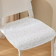 thumbnail image 5 of Jilteok Seasons Universal Office Chair Cushions No Slip Pures Cotton Thin Chair Pads Kitchen Dining Chair Pads Computer Seat Cushions Machine Washable for Lounge Floral Print Cute, 5 of 6