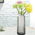thumbnail image 2 of Glass Vase Flower Display Table Decor Hydroponic Flower transparent vases thickened Vases Grey 30cm, 2 of 8