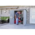 thumbnail image 1 of Spacemaker Patio Shed, 5x3, Flute Grey and Anthracite, 1 of 8