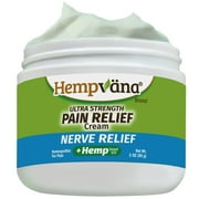 Hempvana Ultra-Strength Nerve Relief Cream, Homeopathic, Fast-Acting for Irritated Nerves