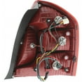 thumbnail image 2 of For Hyundai Accent 2006-2011 Tail Light Assembly Driver Side | Clear and Red Lens | Sedan | Replacement For HY2800136 | 924011 E010, 2 of 7