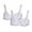 White, variant on DecSea 2PC Sexy Sheer See Through Bras Unlined Underwire Lace Mesh Non Padded Ultra Thin Clear Bralette