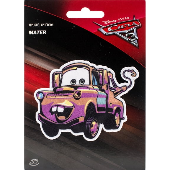 Disney Cars Iron-On Applique, Mater