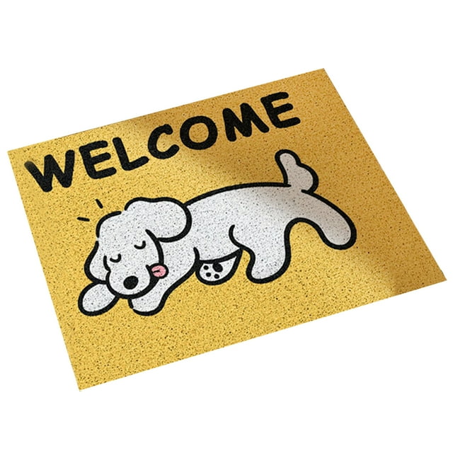 Tapis de Porte d'Entrée, Tapis de Porte Mignon Dessin Animé Tapis de Porte d'Entrée Performance Prouvée