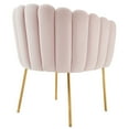 thumbnail image 6 of Modway Sanna Channel Tufted Performance Velvet Armchair in Pink, 6 of 8