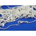 thumbnail image 7 of K-KED Lot 10PCS Wholesale 925 sterling solid Silver 1mm snake chain Necklace 16-30inch-30 in, 7 of 7