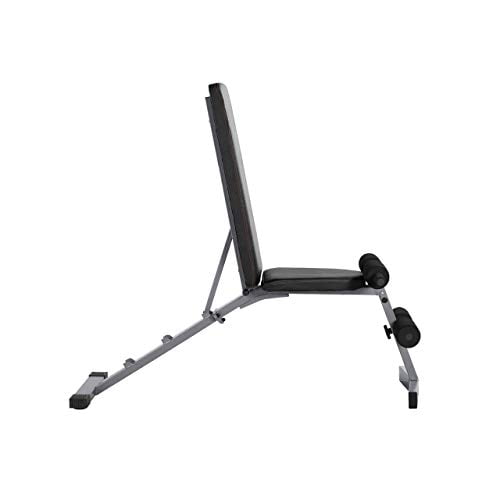 WF Athletic Supply Banc de Musculation Réglable, Banc de Musculation pour l'Entraînement Physique, Banc Utilitaire Multifonction Réglable pour l'Entraînement Complet du Corps, Banc à Inclinaison/déclinaison pour Gym à Domicile
