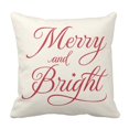 thumbnail image 1 of RYLABLUE Stripes Stripe Merry and Bright Cane Pillowcase Cover 20x20 inch, 1 of 1