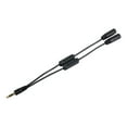 thumbnail image 4 of Stereo Headphone Splitter Cable 3.5mm Male to Double Female Adapter Cord, 4 of 7
