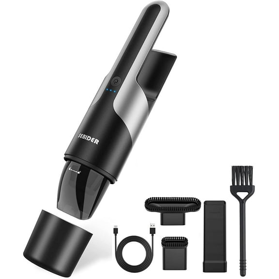 SEBIDER SC100 Handheld Vacuum Cleaner and Duster, Automotive Cleaners, 1.1 lbs, 1 Piece
