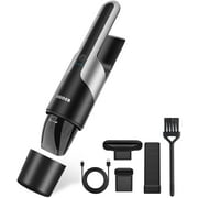 SEBIDER Handheld Vacuum Cleaner and Duster 8000Pa Cordless Hand Mini Car Vacuum Rechargeable Portable Vac for Pet Hair, Home, Carpet, Car Cleaning(Black Gray)