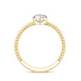 thumbnail image 2 of Rosec Jewels Lab Created Diamond Ring In Heart Shape - Half Carat - 5 MM - EF-VS Quality - Ready to Gift, 14K Yellow Gold, US 6.00, 2 of 8