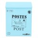 thumbnail image 2 of Lockable Vintage Mailbox Retro Letter Box with English Letters Wall Mount Post Box for Home Garden Office Outdoor Use, 2 of 4