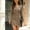 Khaki, variant on WJHWSX Casual Dresses for Women,Fall Dresses for Women 2025,Womens Dresses,Long Sleeve,V Neck,Breathable,Solid,L(US:8)