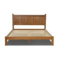 thumbnail image 5 of Grain Wood Furniture Shaker Solid Wood Panel Platform Bed, King Size, Walnut, 5 of 8