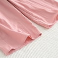 thumbnail image 6 of HCNTES Toddler Girl Summer Fashion Set Short Sleeve Top Loose Fit Pants Casual Dailywear Kids School Outfits 3T 4T 5T 6T(H03-Watermelon Red,8-9 Years), 6 of 9