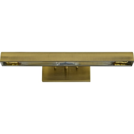 

Renwil Swanson 2-Light Modern Metal Wall Sconce & Picture Light in Brass
