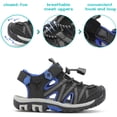 thumbnail image 2 of DREAM PAIRS Sandalias de verano para exteriores con puntera cerrada para niños y niñas Dream Pairs 181108K, 2 of 6